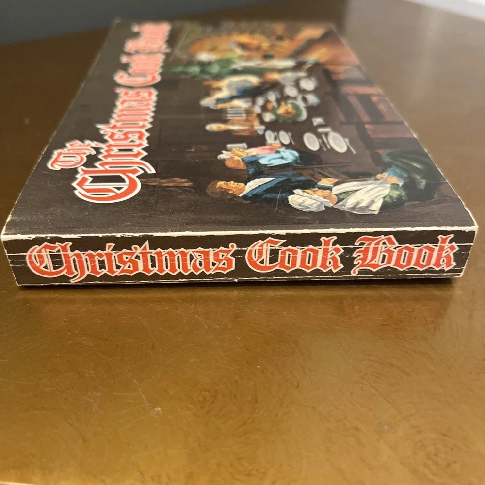 The Christmas Cook Book 1969 Fun Display Piece Christmas History Great Drawings